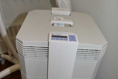 IQAir air filtration system (Swiss)